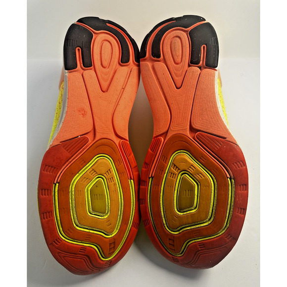 Nike LunarGlide 7 Men’s Size 10 Volt Yellow Orange Running Shoes 747355-700 - Picture 8 of 9